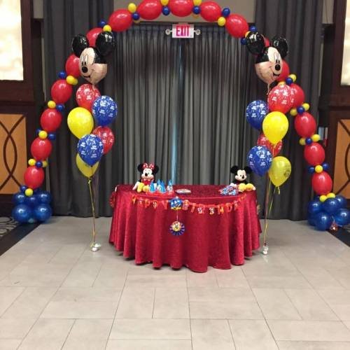 Balloon Arch-2, Mickey Mouse Theme