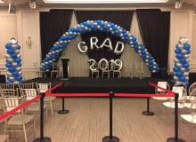 Balloon Arch-13, Cluster Arch For Graduation party