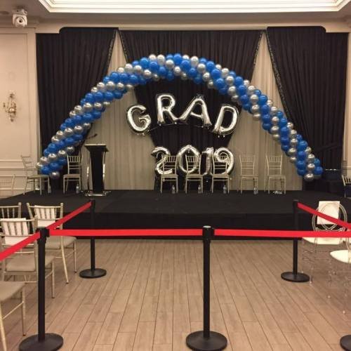 Balloon Arch-13, Cluster Arch For Graduation party