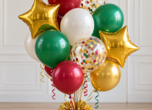 Festive-Jewel-Toned-Balloon-Bouquet