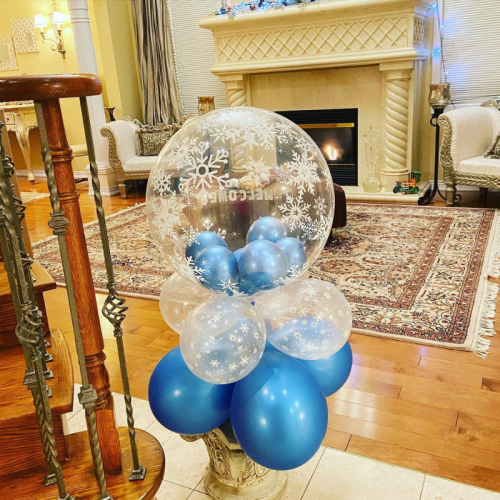 Snowflake-Bubble-Table-Centerpiece