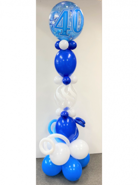 40th birthday pillar