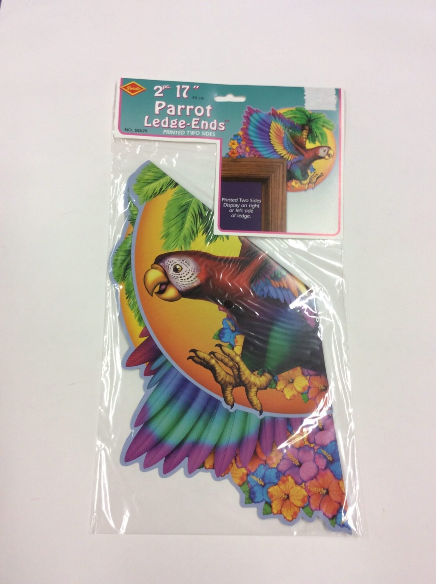 Parrot Ledge-Ends, Ledge Decor