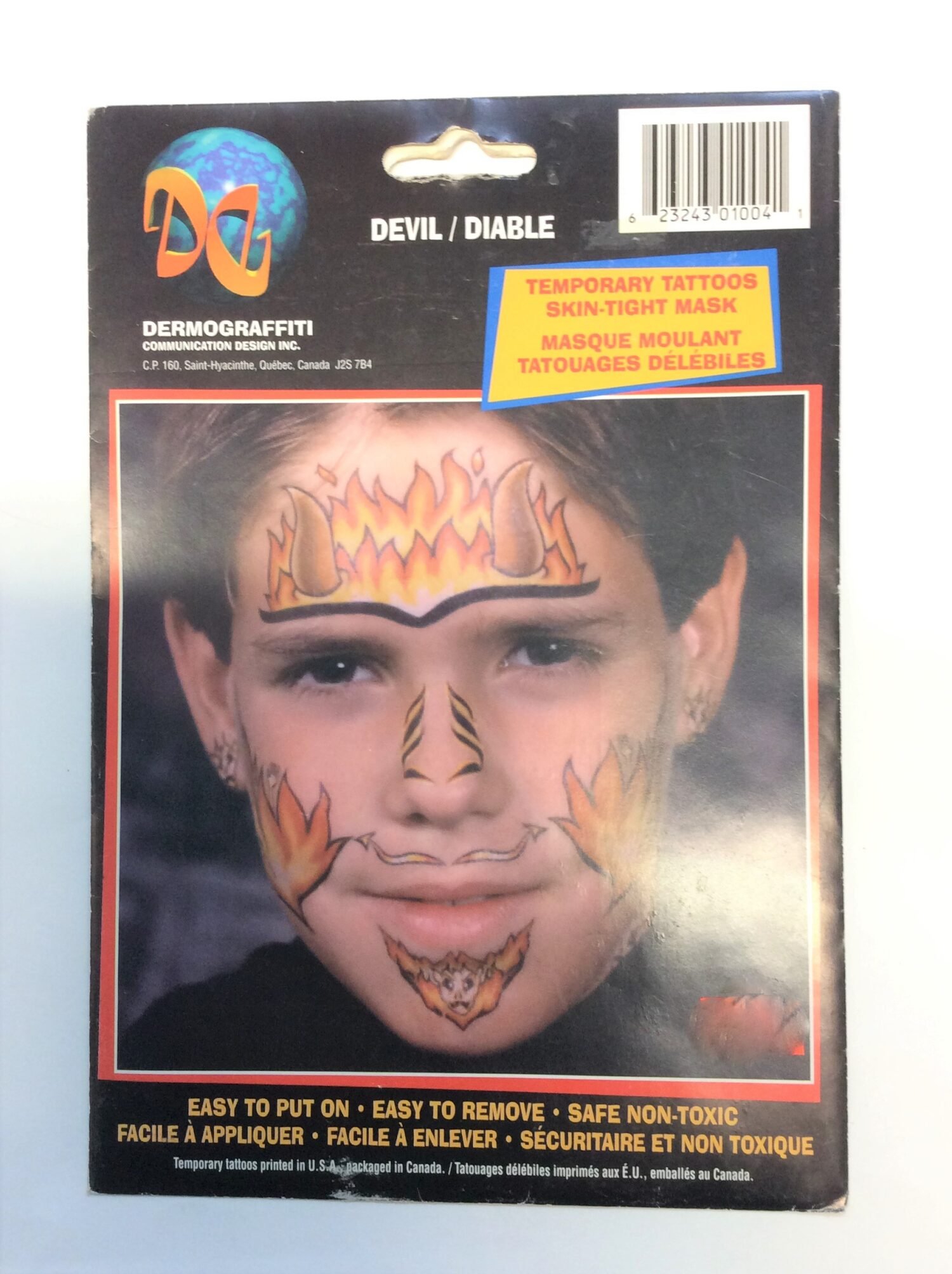 Temproray Devil Tattoo