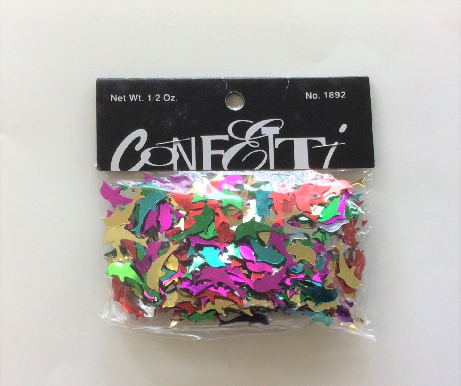 Multicolor Dolphins Confetti