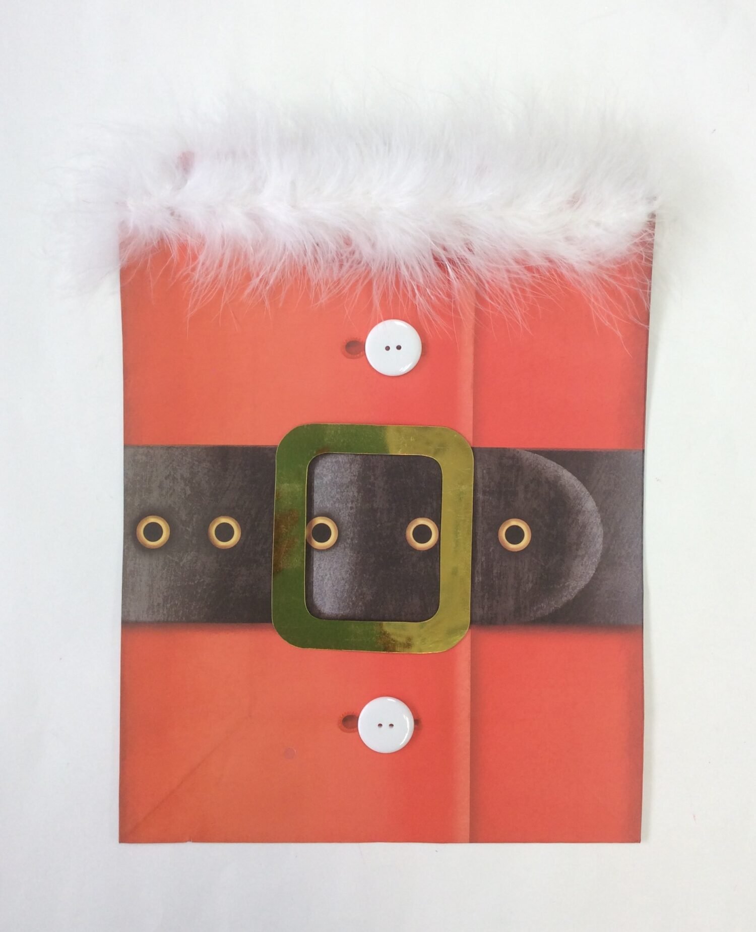 Santa's Coat Paper Bag