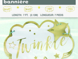 twinkle little star banner