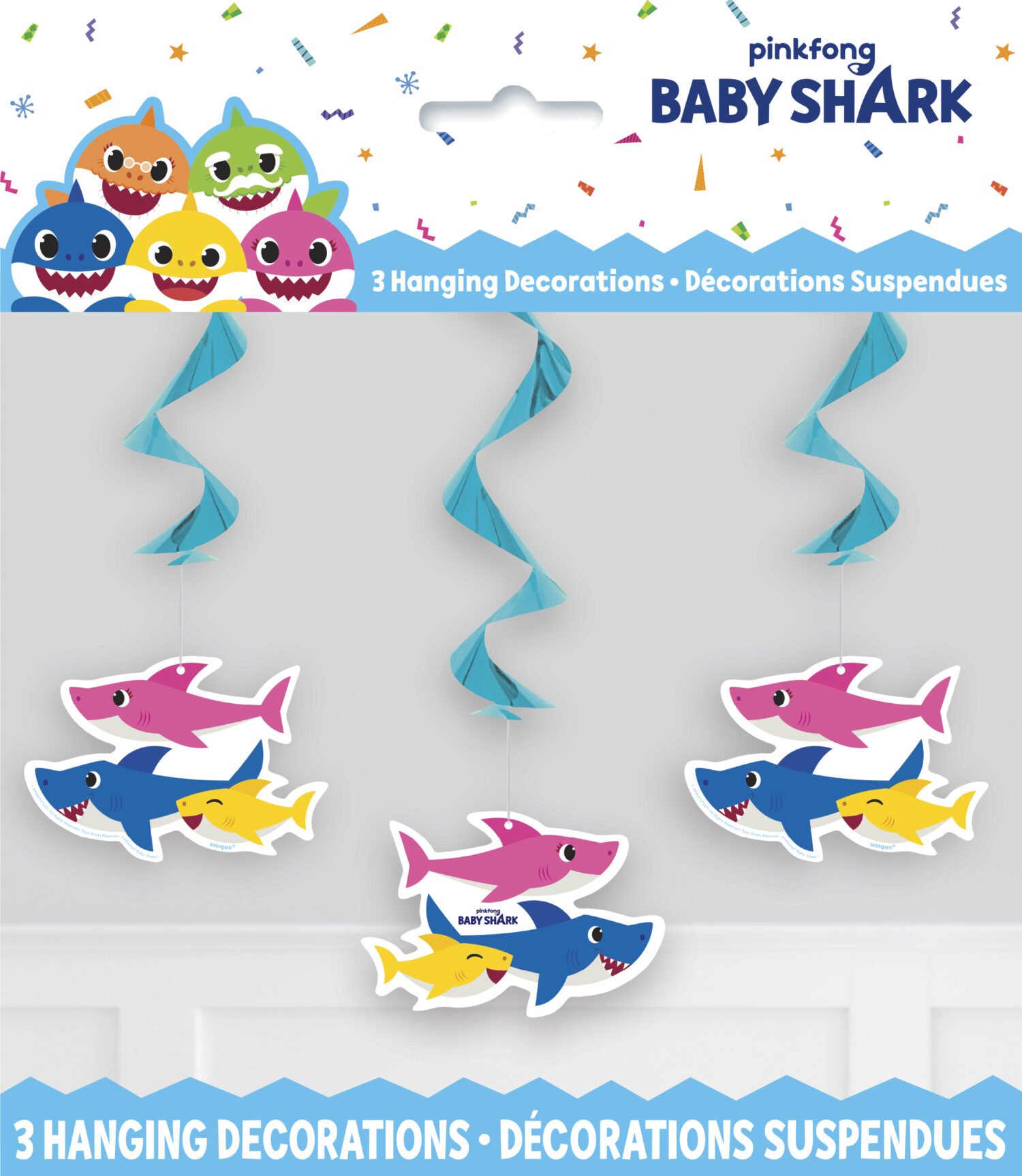 baby shark hanging decoration