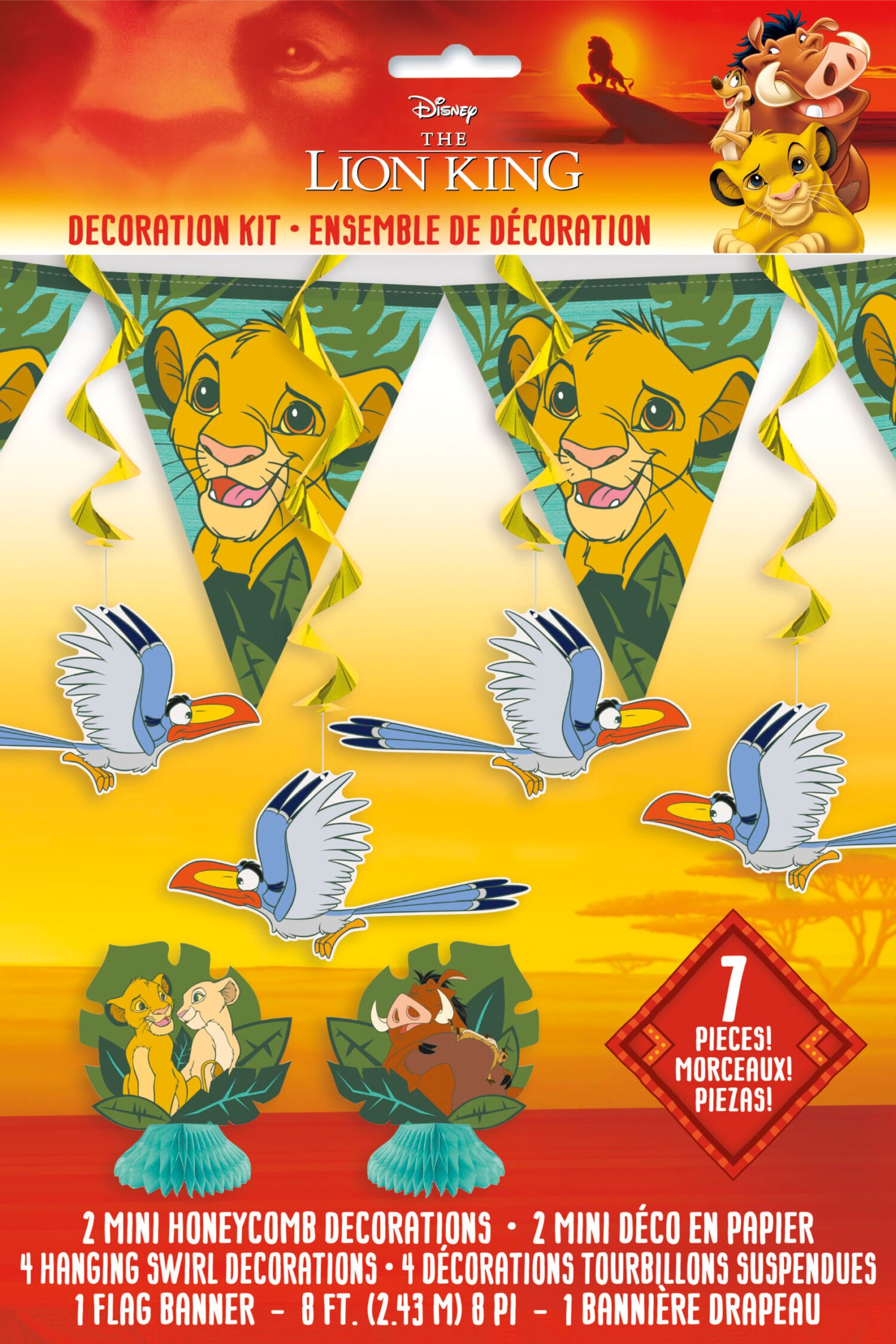 lion king decoration kit