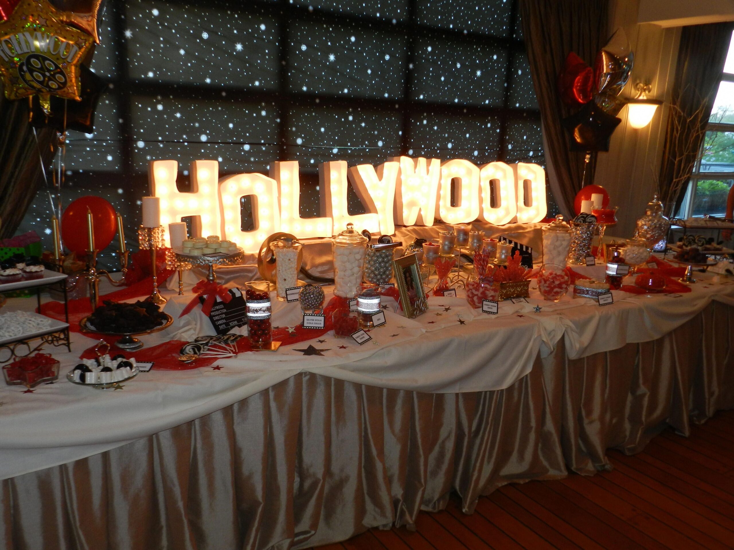 Hollywood theme party