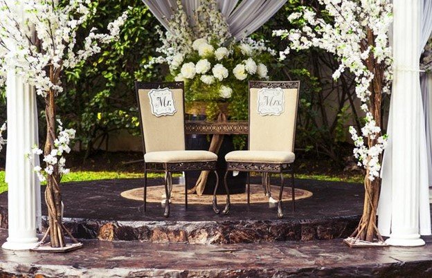 Wedding chair decorations