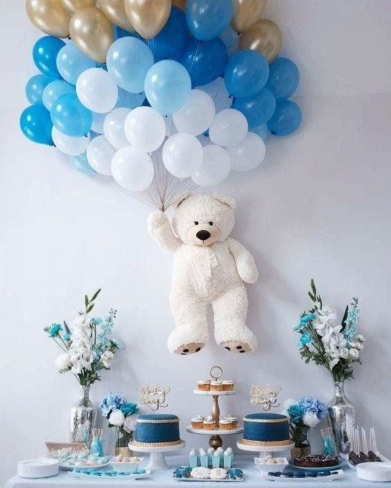 Teddy bear themed baby shower