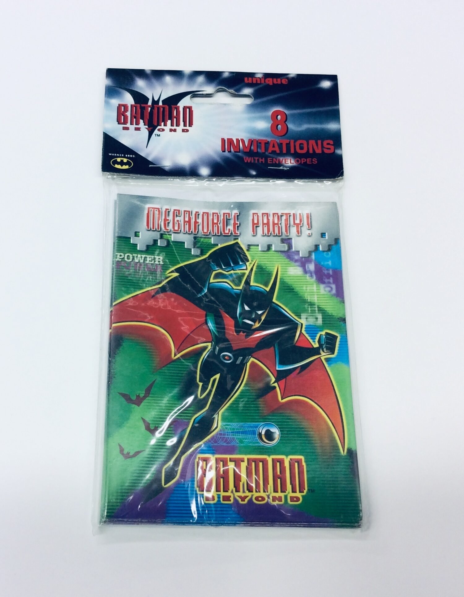 Batman Beyond Invitations, Batman Megaforce Party! Invitaions, Themed Birthday Party Invitations.