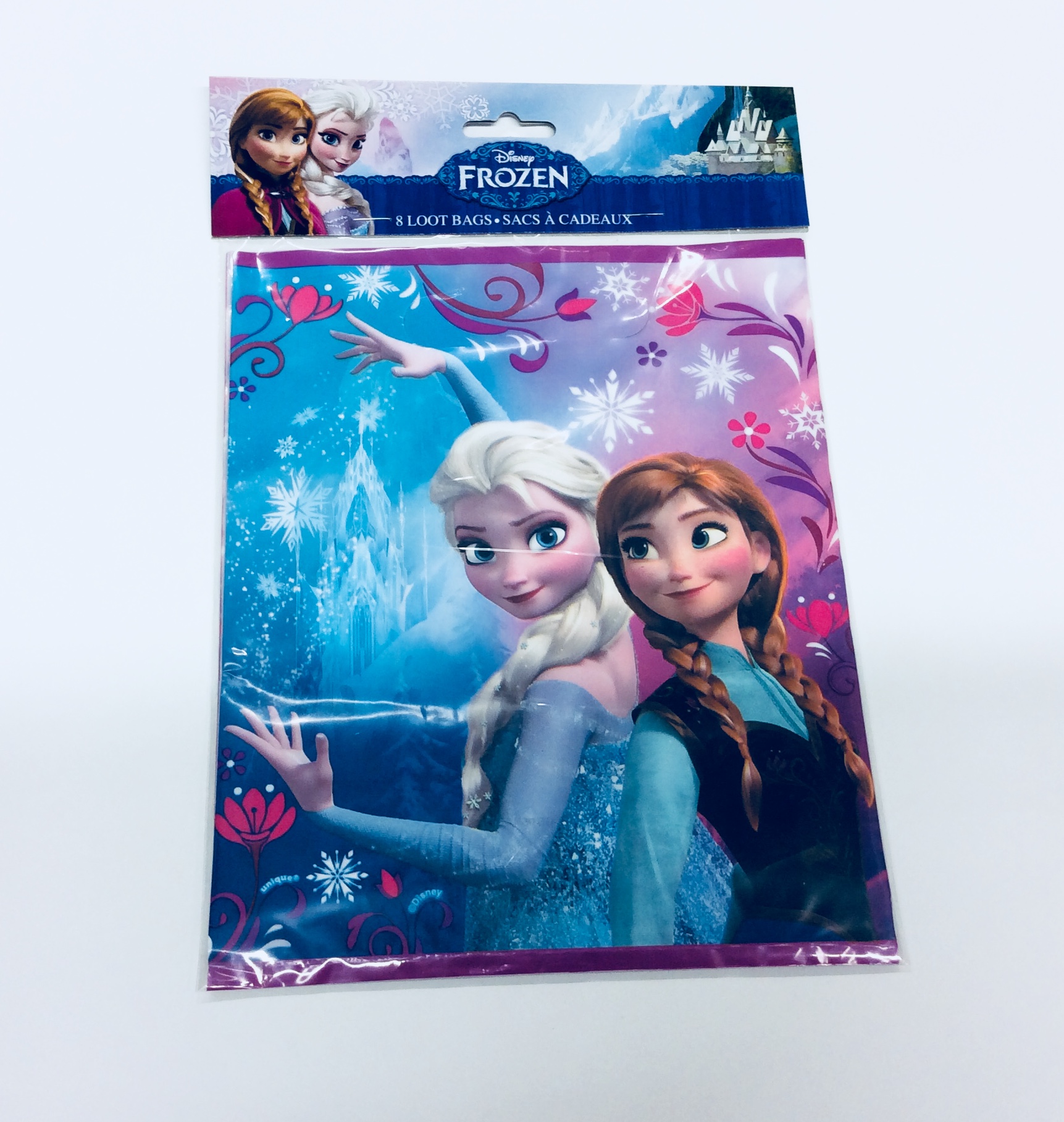 Frozen Paper Treat Loot Bags x 8 - Kids Themed Party Supplies | Character  Parties Australia