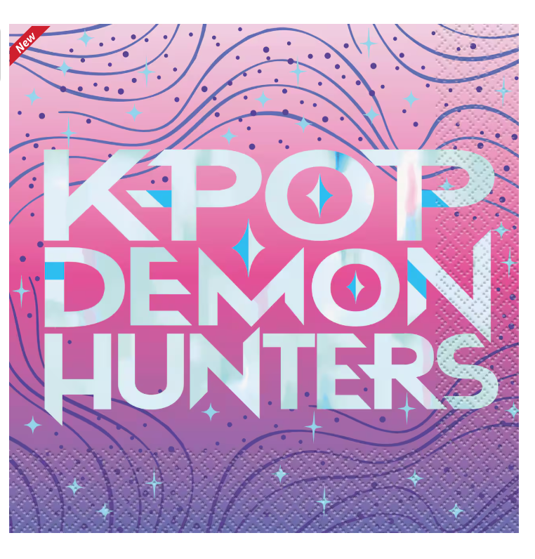 K Pop Demon Hunters Lunch Napkin, 16ct