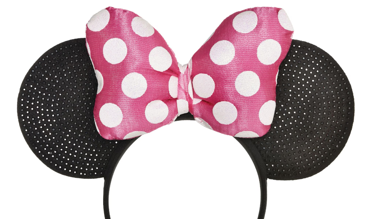 Minnie Mouse Ear Headband, 4pcs