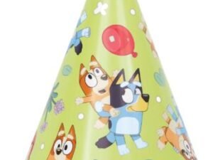 Bluey Party Hats - 8 ct.