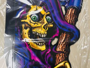 Door Dweller, Vintage Halloween Decor