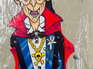 Dracula 36", Vintage Halloween Decor